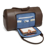 CarryPro™ Bolso de Viaje y Prendas Plegable Todo en Uno - Cuero Completo (Marrón💼 o Negro♣️)