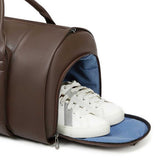 CarryPro™ Bolso de Viaje y Prendas Plegable Todo en Uno - Cuero Completo (Marrón💼 o Negro♣️)