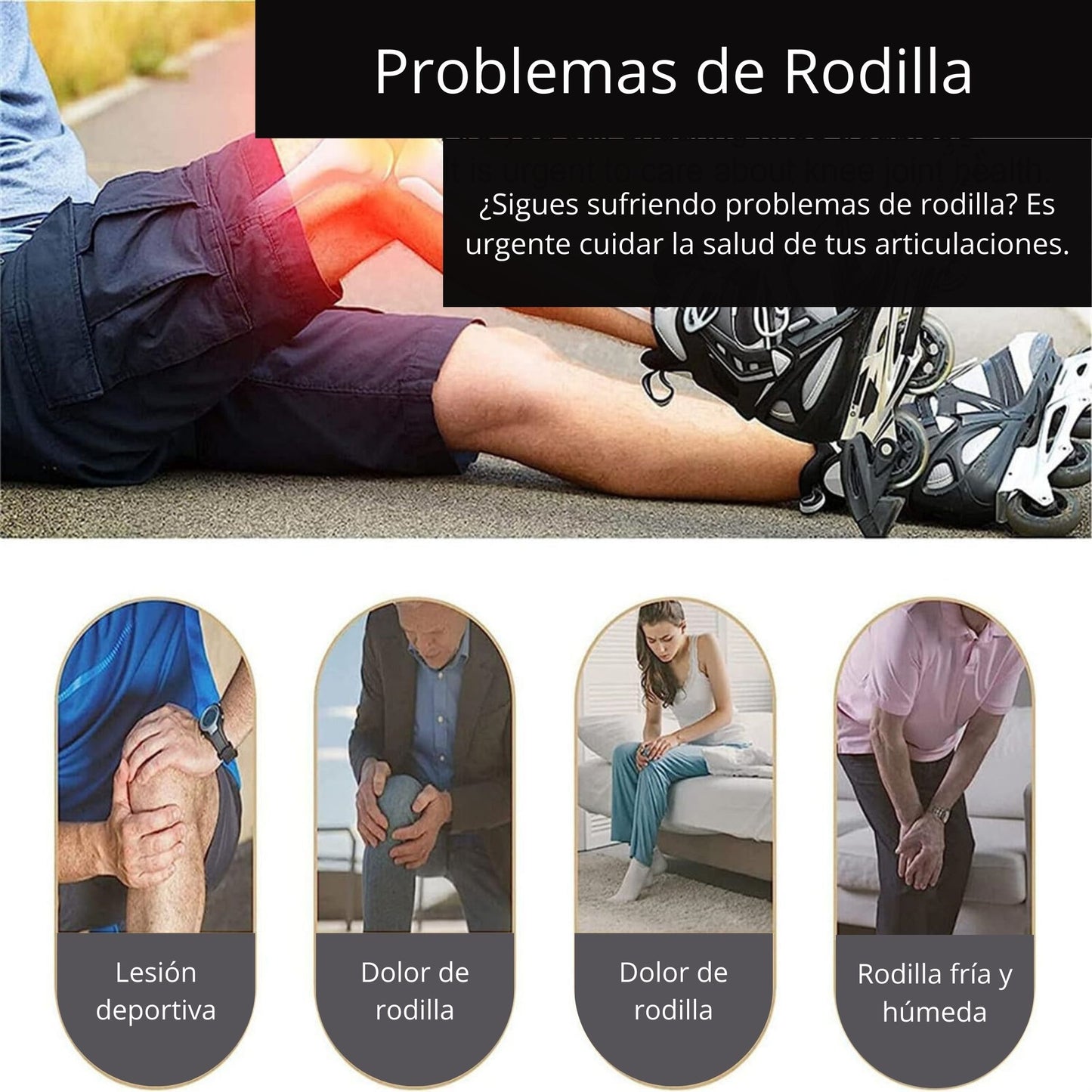 Masajeador de Rodilla con Calor -  Alivio de Artritis