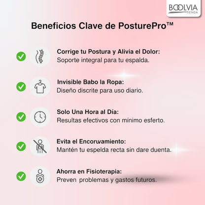 PosturePro™ – Corrector de Postura y Alivio del Dolor