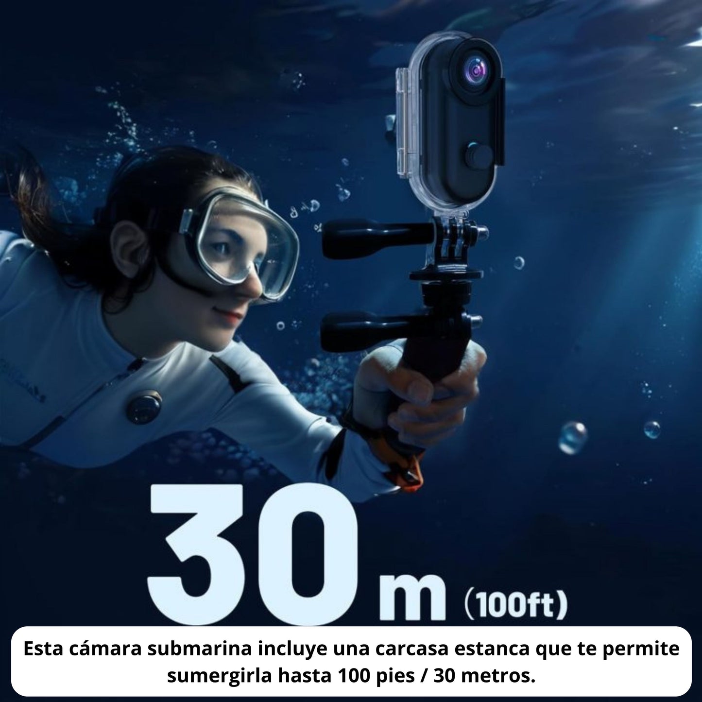 Cámara Deportiva WiFi 4K H88 – Cámara de Acción HD con Visión Nocturna